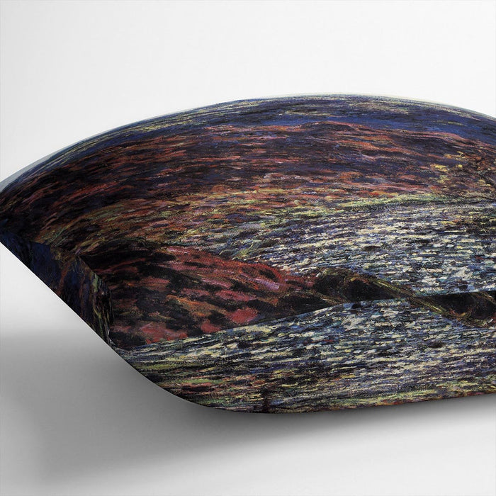 Gorge of the Petite Creuse by Monet Cushion