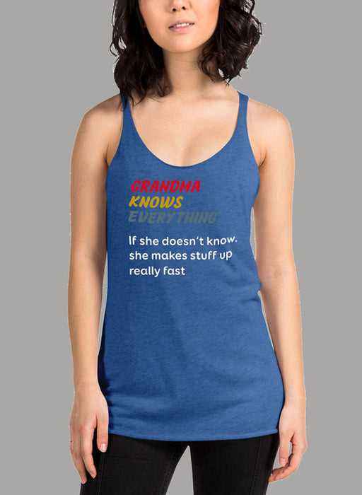 Grandma Knows Everything Women's Tank Top