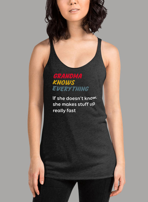 Grandma Knows Everything Women's Tank Top