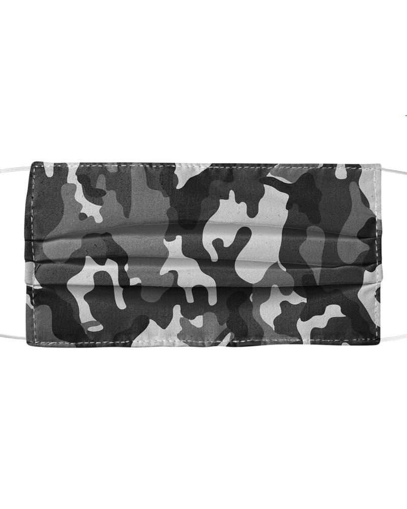 Grey Camo Mask