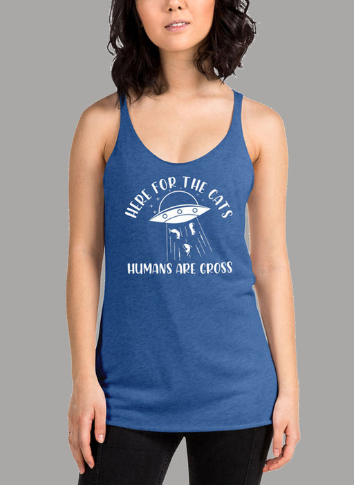 Here For The Cats Women's Tank Top