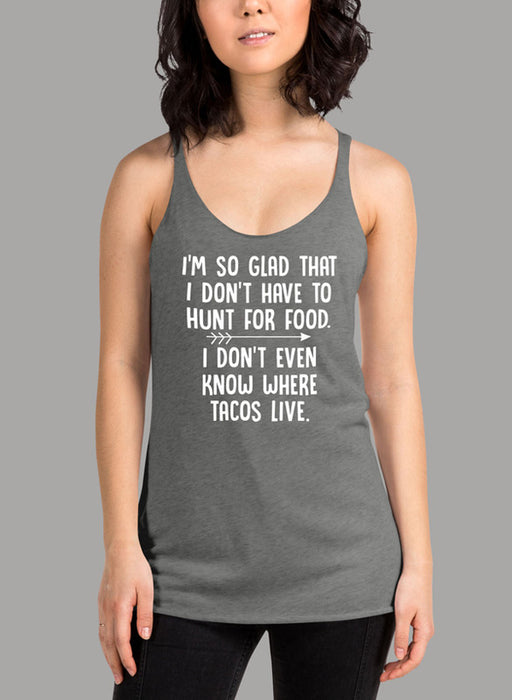 Hunt For Food Women's Tank Top