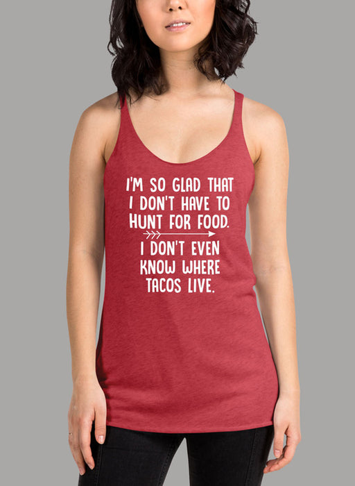 Hunt For Food Women's Tank Top