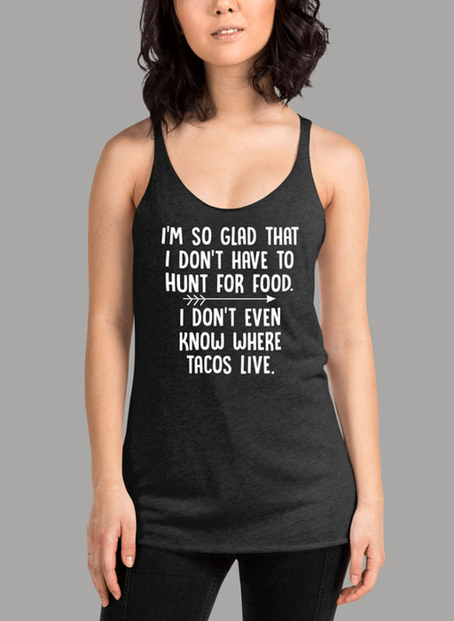 Hunt For Food Women's Tank Top