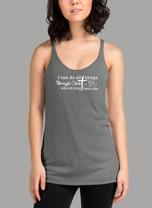 I Can Do All Things Through Christ Women's Tank Top
