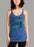 I Dont Always Roll A Joint Skull Black Women's Tank Top