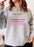 I Dont Mean To Interrupt People EXCITED Sweat Shirt