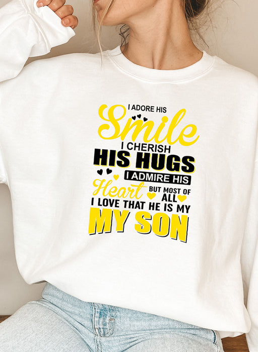 I Love My Son Sweat Shirt
