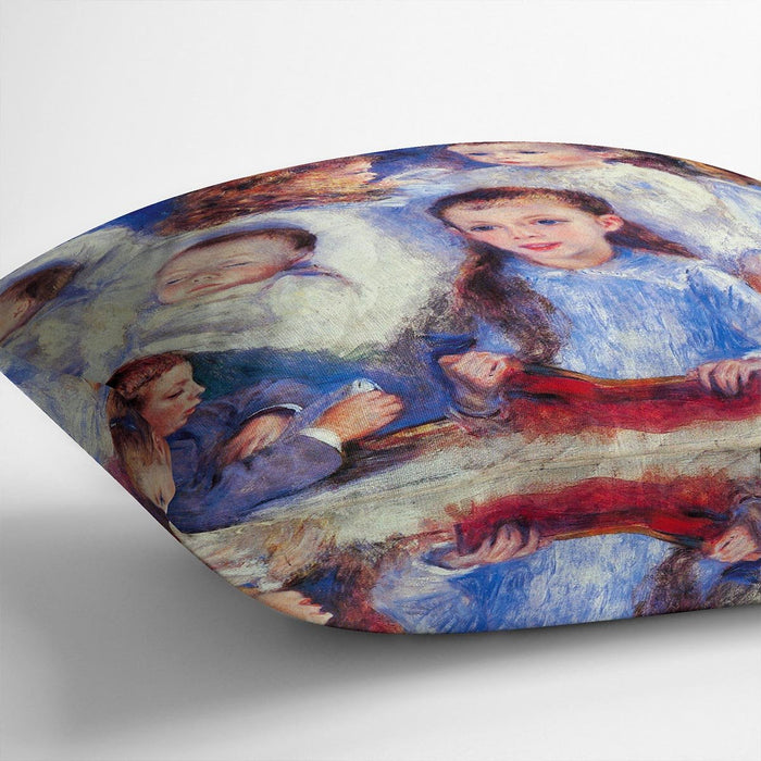 Images of childrens character heads by Renoir Cushion