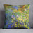 Iris at the sea rose pond 2 by Monet Cushion