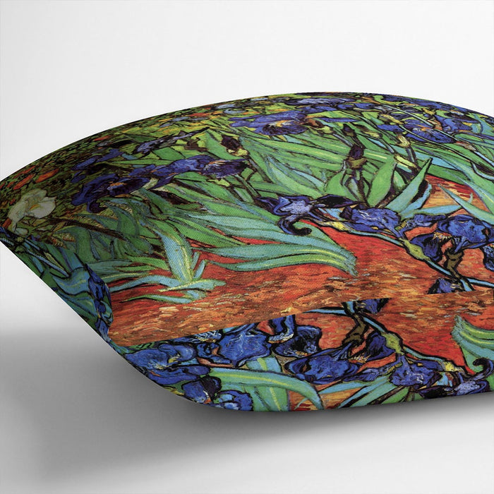 Irises 2 by Van Gogh Cushion