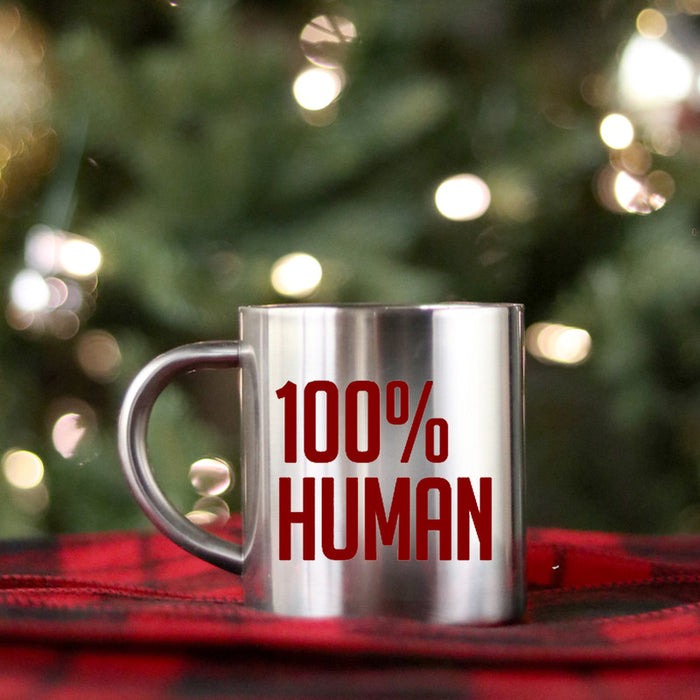 100% Human Gold & Silver Mug