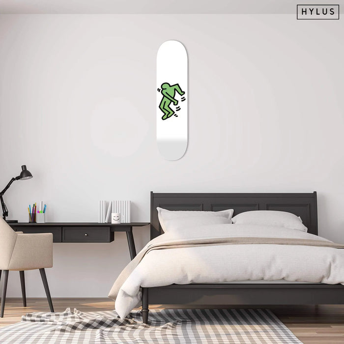 Joyful Green Skateboard