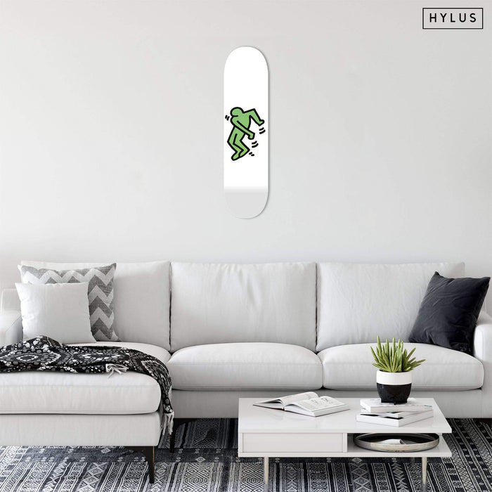 Joyful Green Skateboard