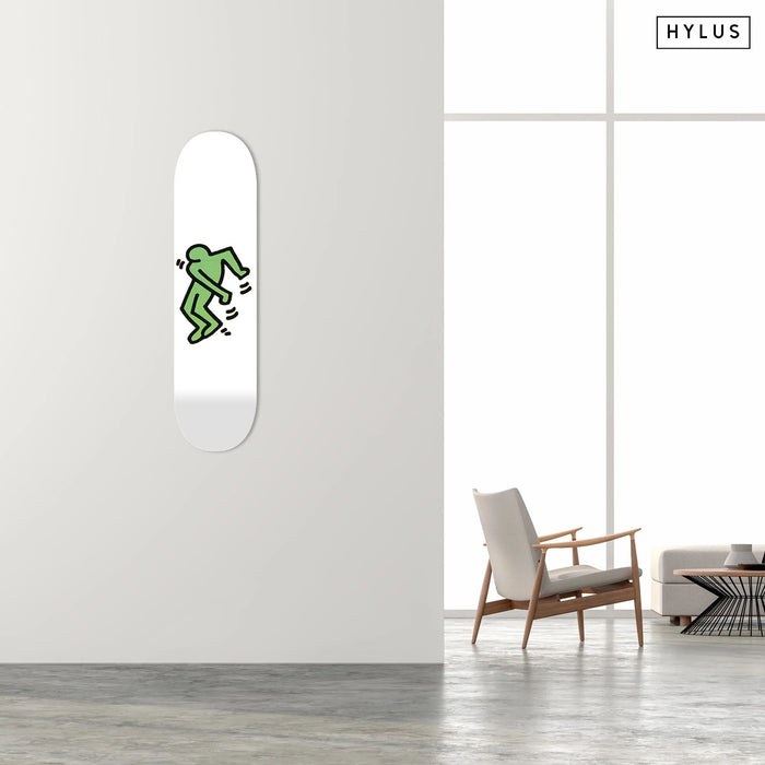 Joyful Green Skateboard