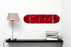 Deep Red Skateboard