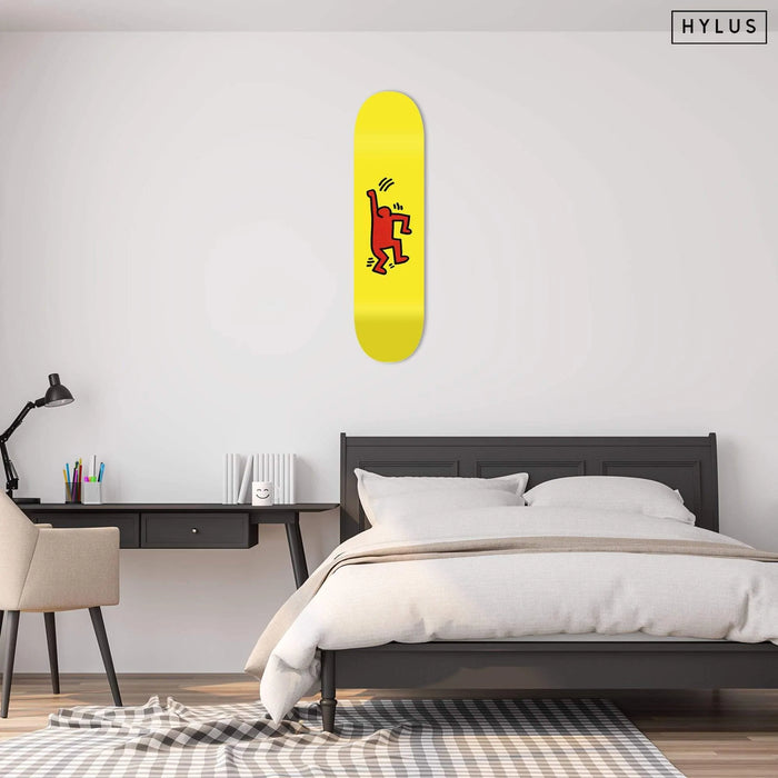 Happiness Red Skateboard