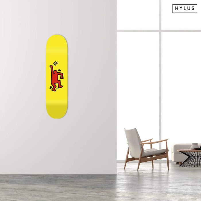 Happiness Red Skateboard
