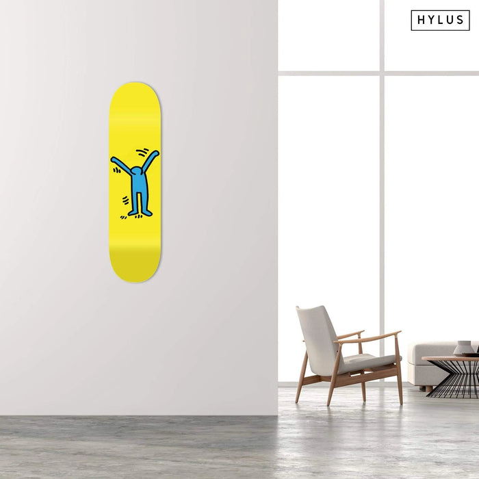 Happiness Blue Skateboard