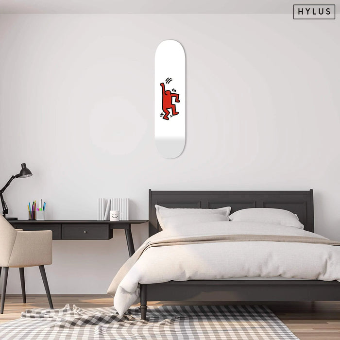 Joyful Red Skateboard