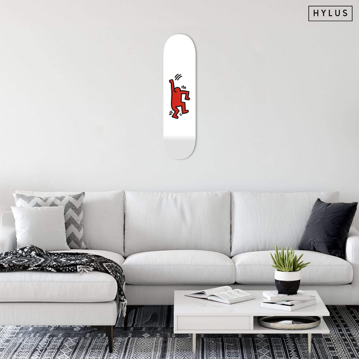 Joyful Red Skateboard