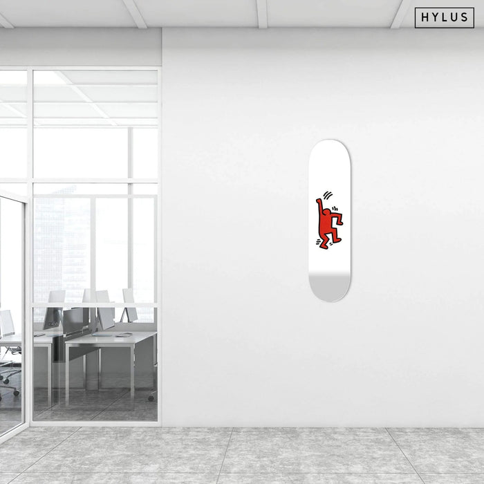 Joyful Red Skateboard
