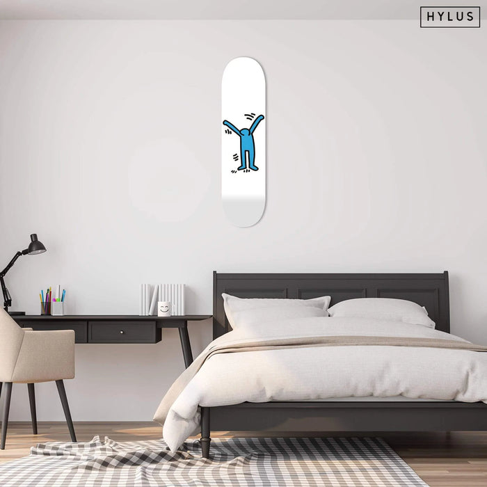 Joyful Blue Skateboard