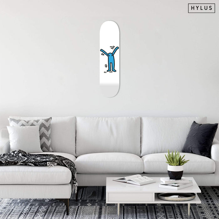 Joyful Blue Skateboard