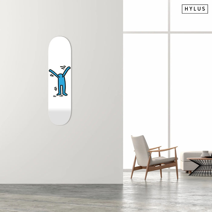 Joyful Blue Skateboard