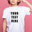 Personalized Kids Tee Shirt, Custom Kids Tee Shirt, With Your Own Text or Design, Handmade Custom Kids Heavy Cotton™ Tee