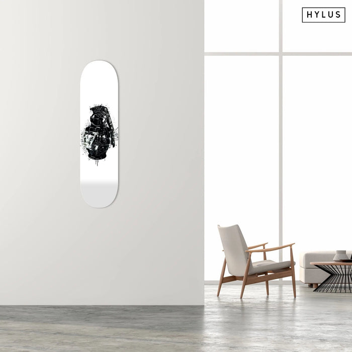 Luxury Grenade Black Skateboard