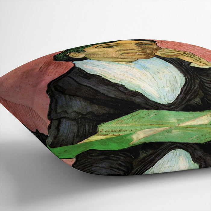 L Arlesienne Madame Ginoux 3 by Van Gogh Cushion