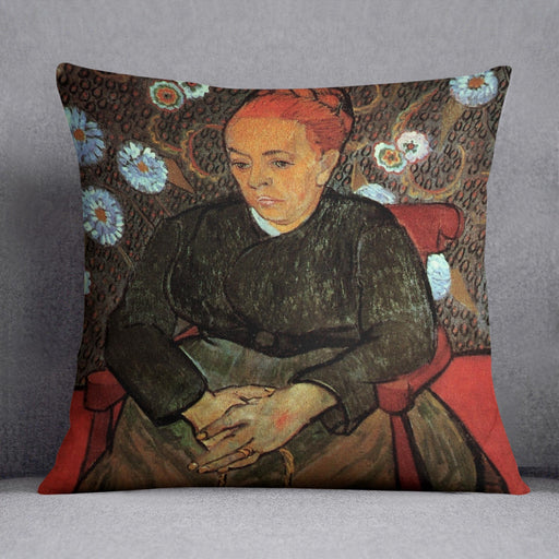 La Berceuse Augustine Roulin 2 by Van Gogh Cushion