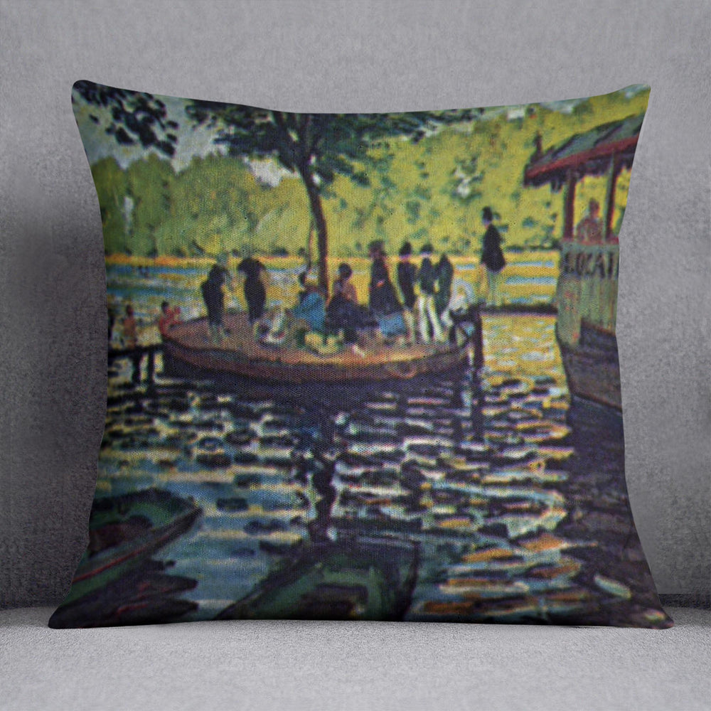 La Grenouillare by Monet Cushion