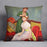 La coiffure by Renoir Cushion