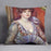 Lady with fan by Renoir Cushion