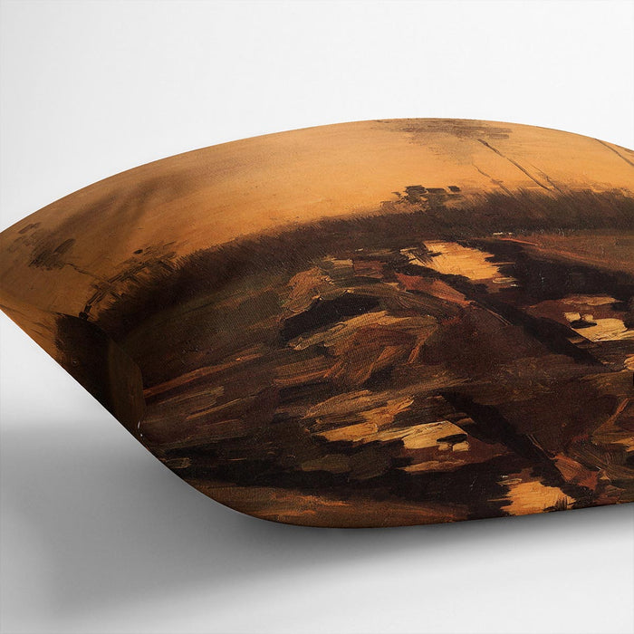 Landscape at Dusk by Van Gogh Cushion