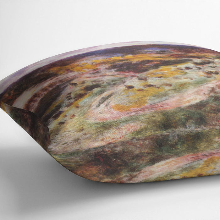 Landscape in Wargemont by Renoir Cushion