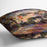 Landscape with the view of Sacre Coeur by Renoir Cushion