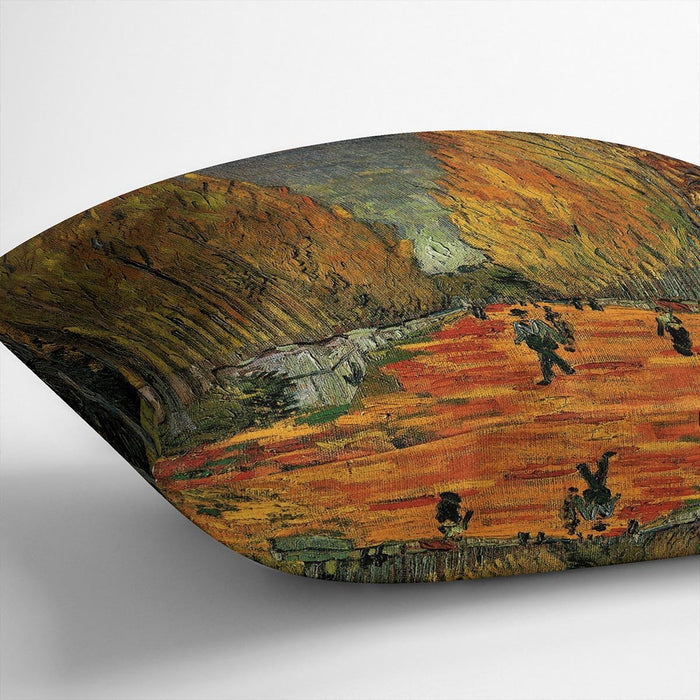 Les Alyscamps 3 by Van Gogh Cushion
