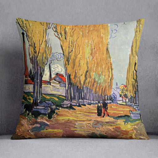 Les Alyscamps by Van Gogh Cushion