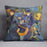 Les Para Pluies by Renoir Cushion