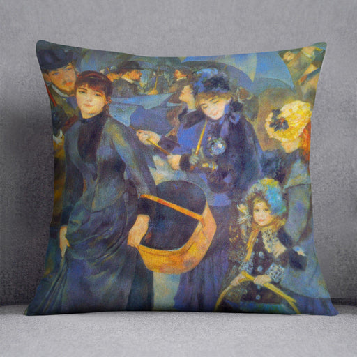 Les Para Pluies by Renoir Cushion