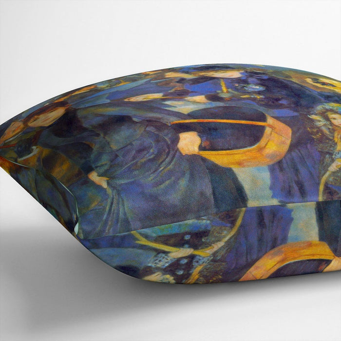 Les Para Pluies by Renoir Cushion