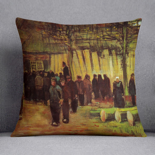 Lumber Sale by Van Gogh Cushion