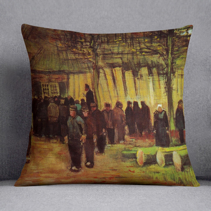 Lumber Sale by Van Gogh Cushion
