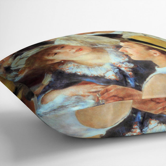 Lunch on the boat party detail by Renoir Cushion
