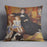 Madame Charpentier and her children by Renoir Cushion