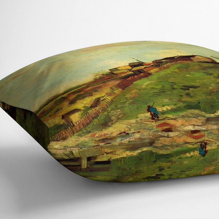 Montmartre Quarry the Mills by Van Gogh Cushion
