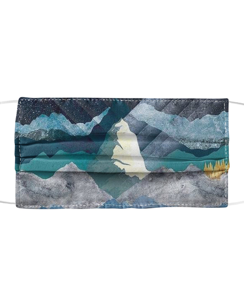 Mountain Sonnet Moonlit Stanza Mask